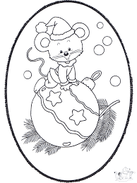 Dessin A Piquer Souris Carte A Piquer Animaux Coloriage Noel Dessin Noel Coloriage