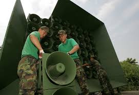Korea, the first of a planned series of next war games, allows players to fight a near future war on the korean peninsula. Holstering The K Pop South Korea Silences Propaganda At The Dmz The New York Times