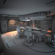 Spaceship Interior Hd 1 Royalty Free 3d Model Preview No 6 Spaceship Interior Interior Futuristic Design