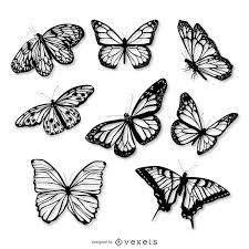 With these butterfly png images, you can directly use them in your design project without cutout. Butterfly Vector Graphics To Download