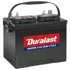 There are a range of different deep cycle batteries, including flooded lead acid, sealed lead acid, and lithium iron batteries. Duralast 24md Dl Group 24 Deep Cycle Marine And Rv Battery