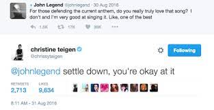 When She Was Not Here To Massage His Ego Chrissy Teigen Chrissy Teigen