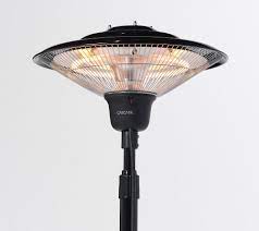 Perfect for enjoying the warmth without looking like you even. Cascade Adjustable Outdoor Electric Patio Heater Qvc Com