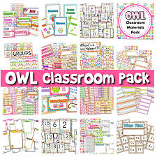 Owl Themed Classroom Materials Pack Owl Theme Classroom Owl Classroom Classroom Material
