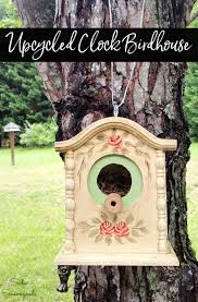 Maybe you would like to learn more about one of these? Upcycled Birdhouse From A Decorative Table Clock