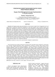Jawaban anda benar, menurut chopra dan meindl (2004), ada tiga langkah untuk mencapai strategi yang tepat yaitu: Pdf Penerapan Konsep Manajemen Rantai Pasok Pada Produk Unggas