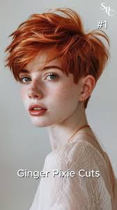 Short Cut Ginger Hair
