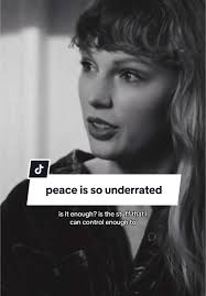 Peace by Taylor Swift