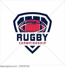 The fiji men's rugy team won gold in rugby sevens at the tokyo olympics on thursday. Rugby Logo American Vector Photo Free Trial Bigstock