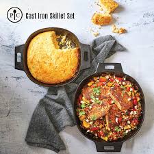 Cast Iron Skillet Set Pampered Chef Pampered Chef Consultant Cast Iron Skillet Set