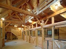 Interior View Concord Horse Barn With Images Horse Barns Barn Design Horse Barn Designs