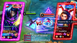 Maybe you would like to learn more about one of these? Yuzuke Vs Inuyasha Top Global Alucard Vs Top 1 Global Zilong Who Will Win Mlbb Video Analysis Report