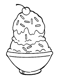 Toddlers, preschoolers, and kindergartners will learn colors with ice cream cone scoops in this outrageously fun ice cream in this super cute ice cream activity kids will put the balloon ice cream scoop on the same colored cone. A Bowl Of Ice Cream Covered With Choco Sprinkles Coloring Pages Bulk Color