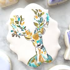 Marla Rogers On Instagram Watercolor And Painting On Cookies Is Something That Has Always Intimidated Watercolor Cookies Painted Sugar Cookies Paint Cookies