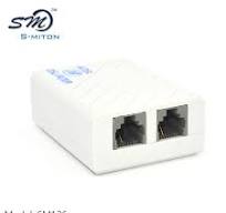 2 port RJ11 RJ45 splitter rj11 adsl modem splitter made in China