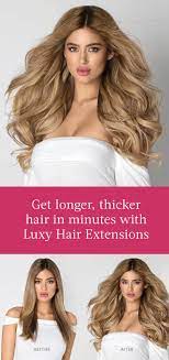 It S Easy To Get Your Dream Hair With Clip In Hair Extensions All By Yourself Right At Home Clip In Hair Extensions Luxy Hair Extensions Luxy Hair