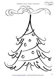 Here's my video tutorial on how to make a super easy and super cute fabric bow! Color Xmas Tree With Bow Coloring Page Christmas 102