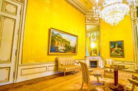 Coffre de mariage (style autrichien xviiie siècle). Panorama De Salon Jaune En Albertina Palace A Vienne Autriche Image Editorial Image Du Configuration Construction 154522370