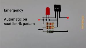Led dapat berkedip karena respons cepat terhadap arus driver. Lampu Emergency Automatic On Saat Listrik Padam Youtube