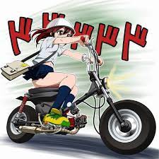 水曜どうでしょう 2010 原付 に対する画像結果 車 イラスト 原付バイク ライダー
