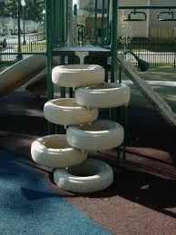 Spielplatz Im Garten Diy Ideen Machen Spass Alte Reifen Wiederverwenden Spielplatz Und Autoreifen Garten