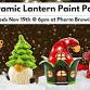 Holiday Ceramic Lantern Party @ Pherm Brewing event image