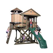 Ni brings you bespoke kids' wooden outdoor playhouses with climbing frames & slides. Best Wooden Playhouse For Older Kids 4 To 12 Years Olds