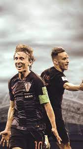 Download the background for free. Matty On Twitter Luka Modric X Ivan Rakitic Croatia Wallpaper Edit Likes Retweets Appreciated Ruscro Cro