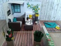 Geschenkbox Explosionsbox Uberraschungsbox Lounge Terrasse Garten Geldgeschenk Gutschein Pflanzen Gartenmobel Geschenk Garten Geschenke Box