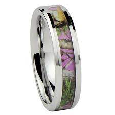 King Will 6mm Elegant Women S Hunting Camo Camouflage Pink Rose Green Tungsten Carbide Ring Wedding Ban Wedding Ring Sets Camo Wedding Bands Wedding Ring Bands
