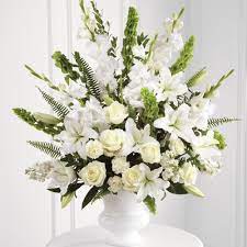 Time tested, beautiful funeral and sympathy flowers. Morning Stars Funeral Arrangement Sympathy Flowers Ital Florist