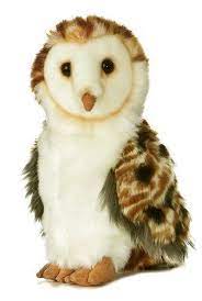 Large Owl Stuffed Animal Owl Pet Barn Owl Baby Barn Owl