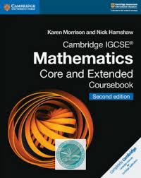 Cambridge Igcse Mathematics Core And Extended Coursebook Releases May 2018 In 2020 Cambridge Igcse Igcse Maths Mathematics
