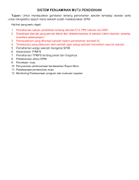 Tim penjaminan mutu pendidikan di sekolah (tpmps) smp n 1 karangmojo tahun 2016 no uraian kegiatan sasaran/ hasil jadwal pelaksana an pelaksa na 1. Panduan Pengisian Instrumen Supervisi Unduh Buku 1 40 Halaman Pubhtml5