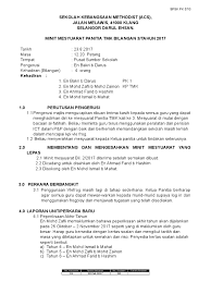 Bob sirajul mohd zuki rohaiza marzuki ucapan pengerusi i. Minit Tmk Kali Ke 3 2017