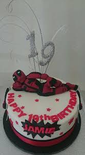19th Birthday Cake Ideas For Guys Deadpool 19th Birthday Cake 19th Birthday Cakes Deadpool Cake Boy Birthday Cake