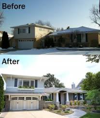 The ac unit can be a sore spot on the side of your home. La Grange Home Makeover Modern Kitchen Remodel And Exterior Updates Normandy Remodeling
