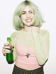 Pin By Aj Anderson On Blue Green Hair 2 Punk Hair Bleached Hair Light Blonde Hair