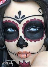 Pin By Roxy Rojas On Halloween Halloween Makeup Sugar Skull Halloween Makeup Scary Skull Makeup