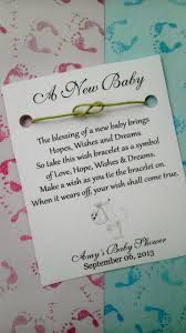 Babies are short and sweet, and your baby shower wishes can be, too. Wishing Bracelet Personalised Baby Shower Wish Baby Feet Mum To Be Girl Boy Uk Sointechile Cl