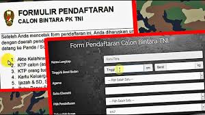 Cara Daftar Online Tni Ad Lengkap Step By Step Syarat Masuk Tni Ad Bahan Masuk Tni Ad Youtube