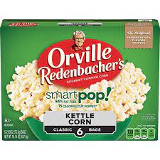 Smartpop Low Fat Popcorn A Low Calorie Snack Orville Redenbacher S