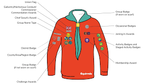 squirrels uniform badges | 2nd Mortlake Scout Group