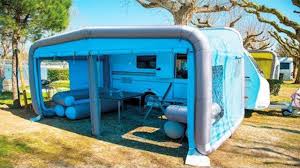 10 Awesome Camping Inventions 10 07 Techzone The Great Outdoors Makes You Appreciate Modern Indoors Family Tent Camping Camping Hacks Caravan Awnings