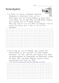 Klasse und matheaufgaben zum schriftlichen dividieren. Textaufgaben Klasse 4 Und 5 Zu Klopapier Mit Losungsblatt Schriftliche Multiplikation Und Division Gewicht Und Langen Unterrichtsmaterial Im Fach Mathema Schriftliche Multiplikation Textaufgaben Klasse 4 Multiplikation