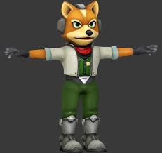 Nibroc Rock On Twitter I Was Going To Make A Sonic In Star Fox Outfit Render But Instead I Made A Fox Mccloud Model Based On His 64 3ds Design Using Parts From