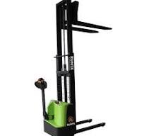 4 metre kaldırma yarı elektrikli palet istifleyici yürüyüş tipi elektrikli  istifleme kamyon forklift
