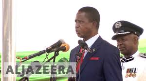 Edgar lungu, the pf candidate, won with 48.3 percent of the vote, just slightly more than the 46.7 percent garnered by his nearest competitor lungu was sworn in as president on january 25. Zambia S Edgar Lungu Sworn In After Disputed Vote Youtube