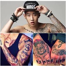 Jay park equips himself with a new 'compass' above his 'stars'. Jay Park Tattoo Google Search Jay Park