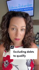 Reply to @homegrown_amstaffs excluding debts to qualify #learnontiktok  #tiktokpartner #mortgagetips #homebuyertips #firsttimehomebuyer